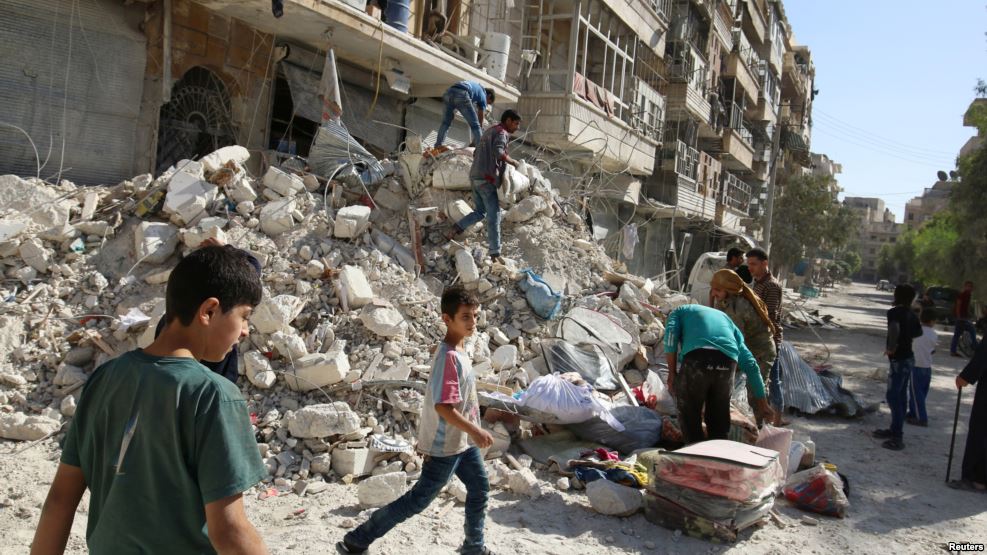 23killedinairstrikesinaleppoinsyria